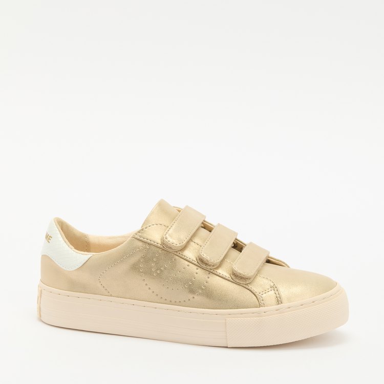 

Кеды женские No Name ARCADE STRAPS PERFOS золотистые 36 EU, Золотистый, ARCADE STRAPS PERFOS