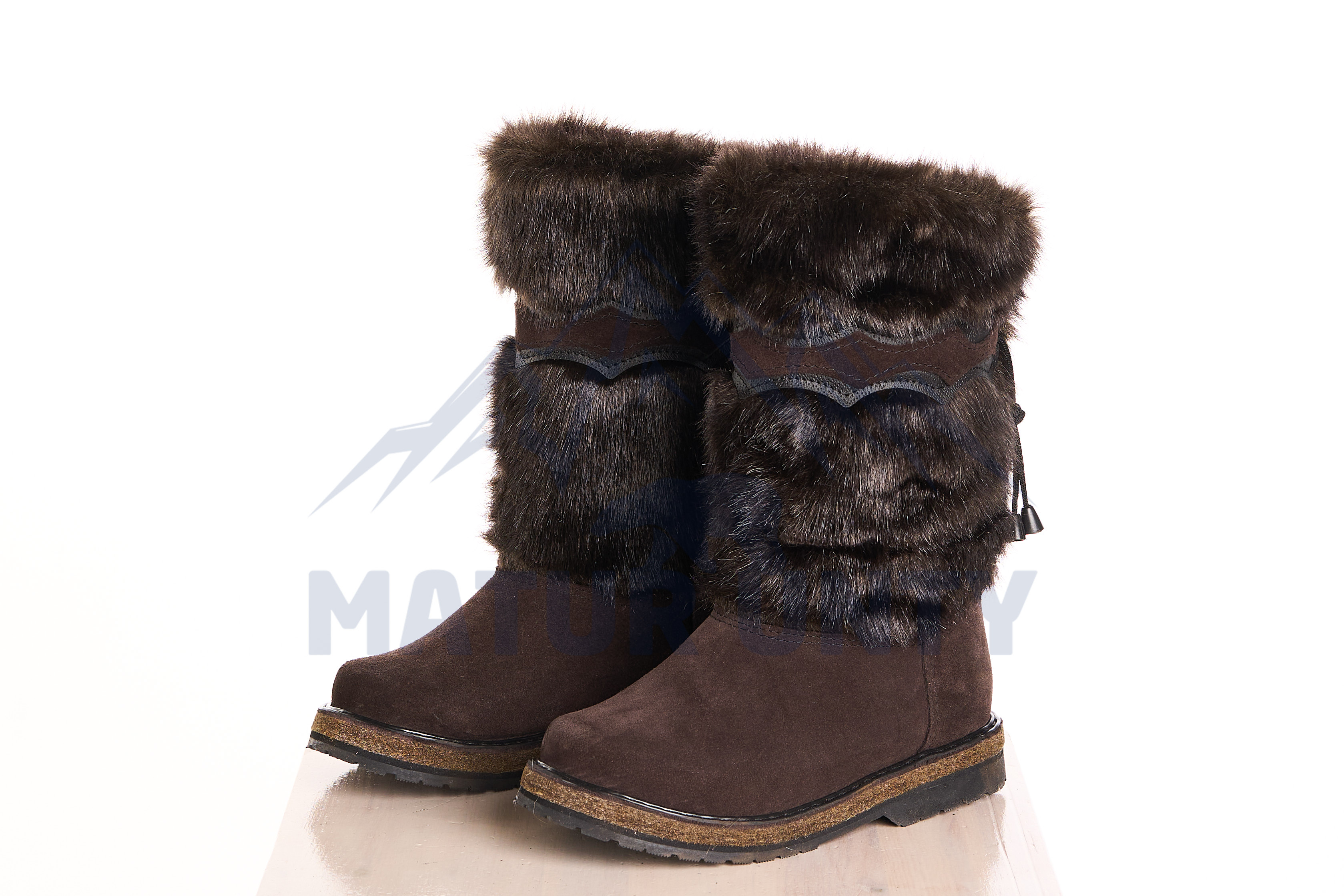 Унты женские Matur Unty Ж-01 коричневые 41 RU