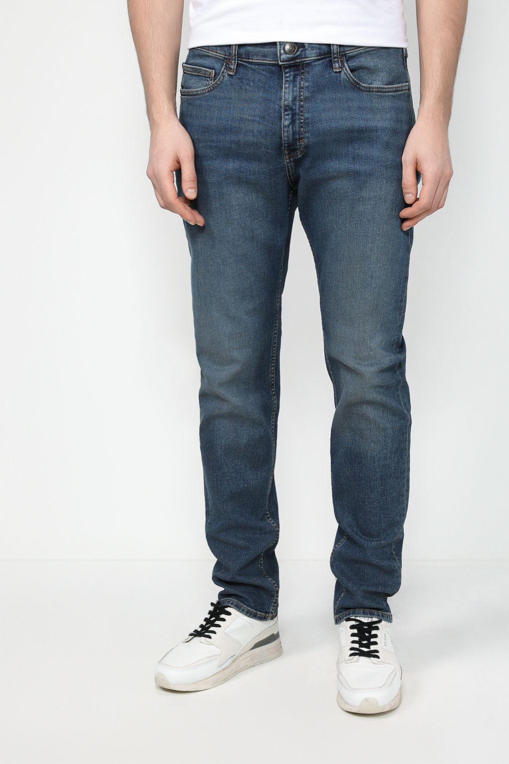 

Джинсы мужские Esprit Casual 093EE2B309 синие 31/32, Синий, 093EE2B309