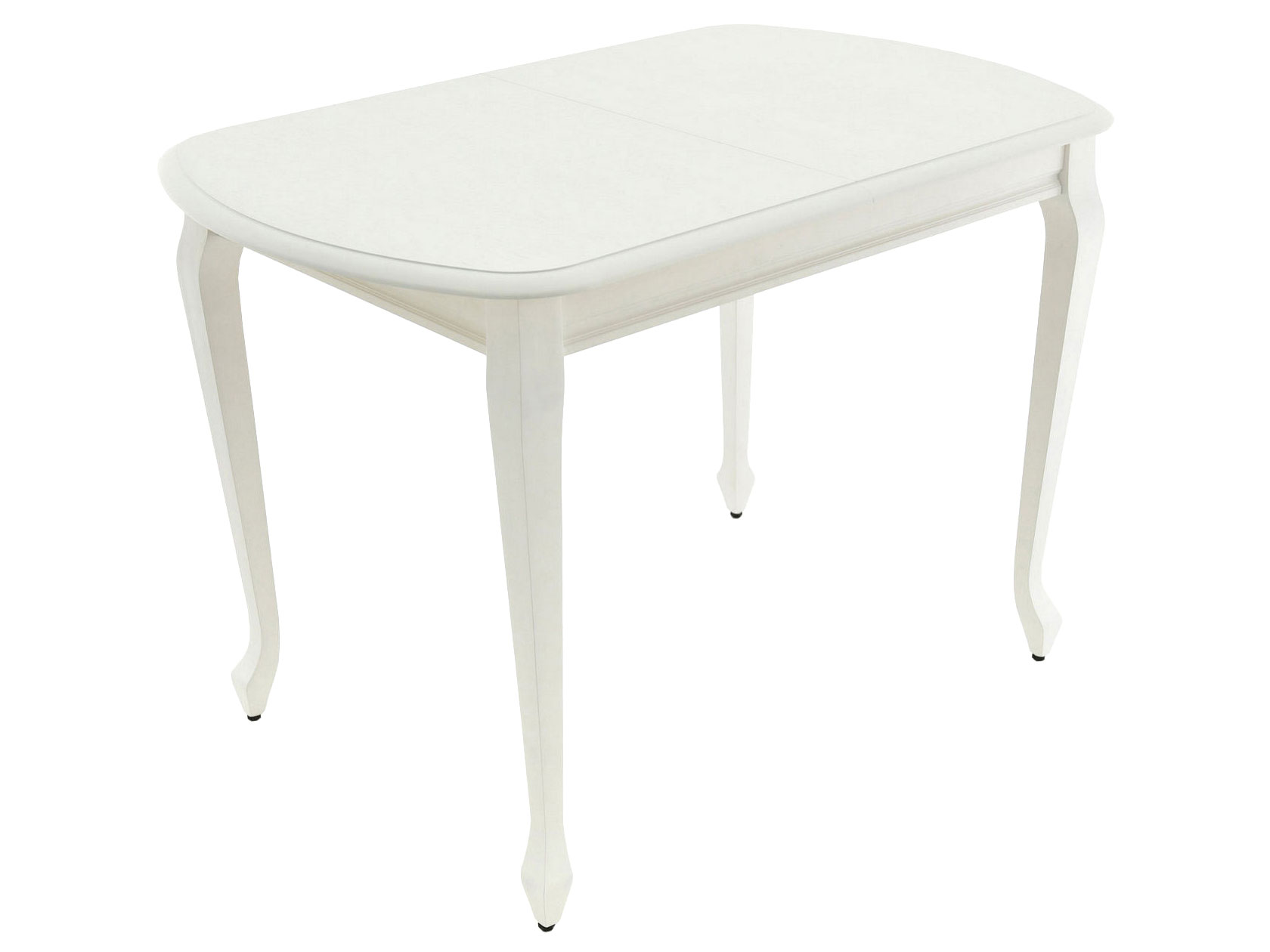 фото Кухонный стол прага 1 эмаль белая аврора мебель