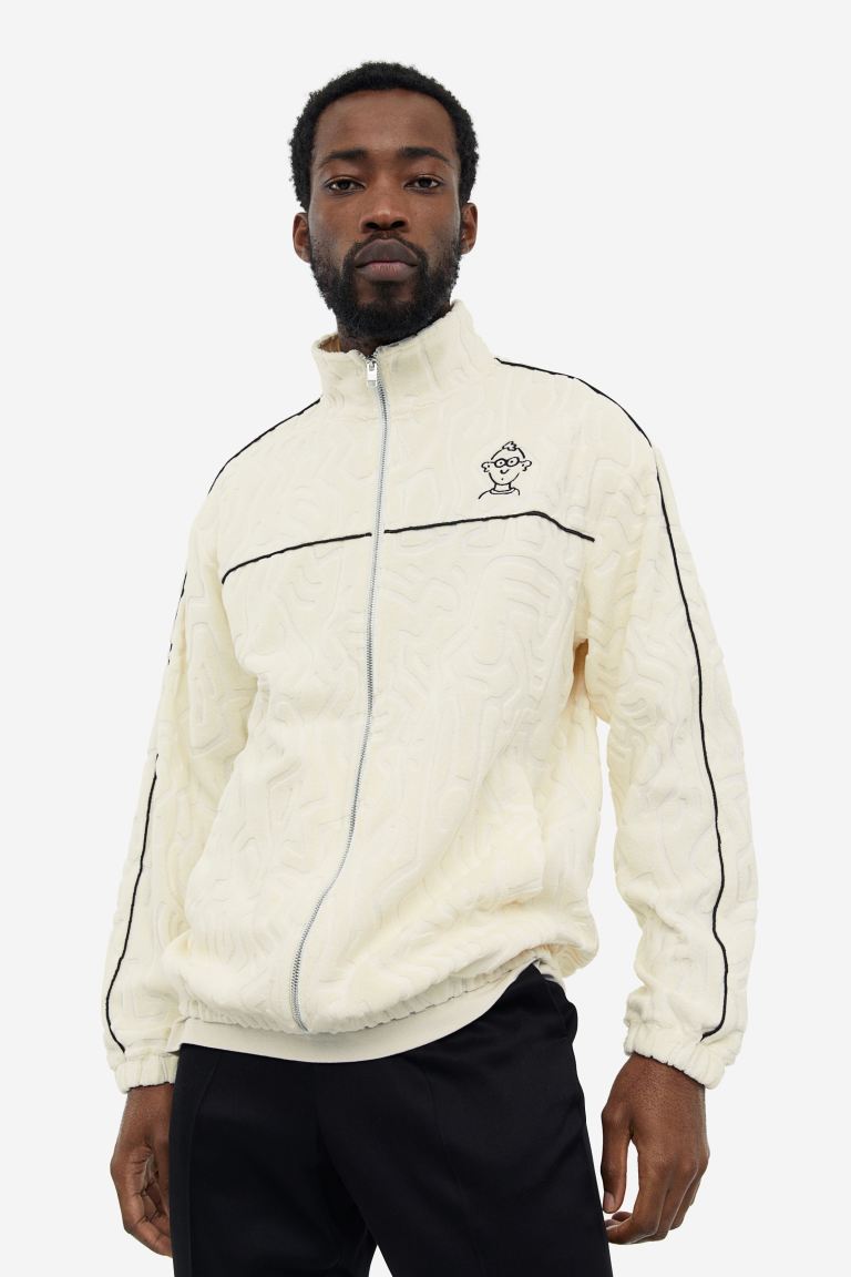 

Толстовка мужская H&M 1136300001 белая L (доставка из-за рубежа), 1136300001