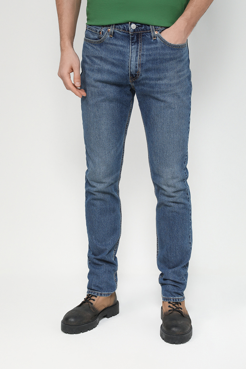 

Джинсы мужские Levi's 0451156530 синие 33/34, Синий, 0451156530