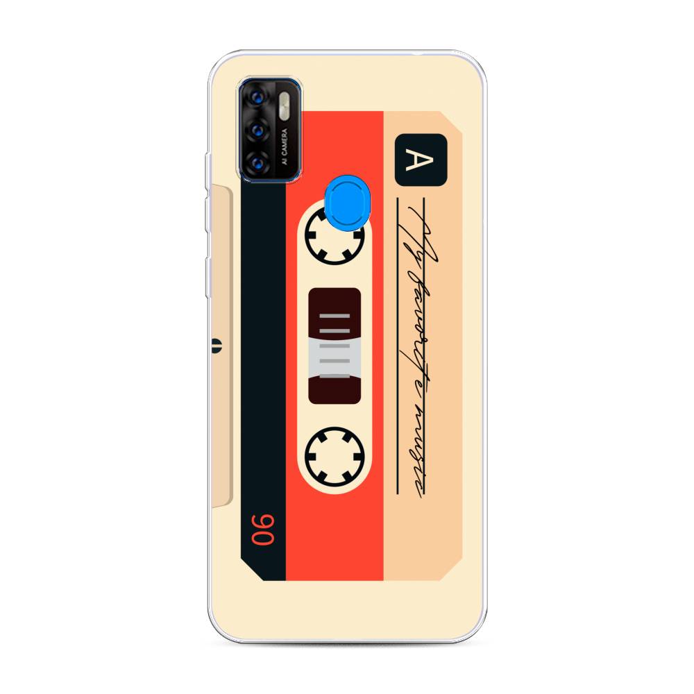 

Чехол на ZTE Blade A7s 2020 "Бежевая кассета", Черный;красный;бежевый, 133950-6