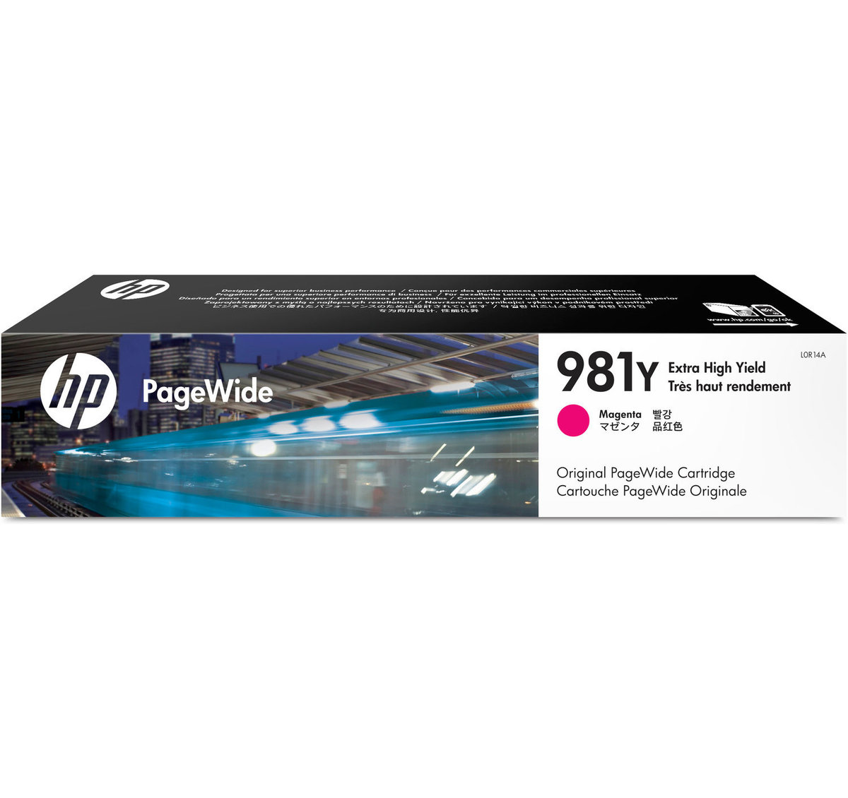 

Картридж для струйного принтера HP 981Y пурпурный, оригинальный, 981Y