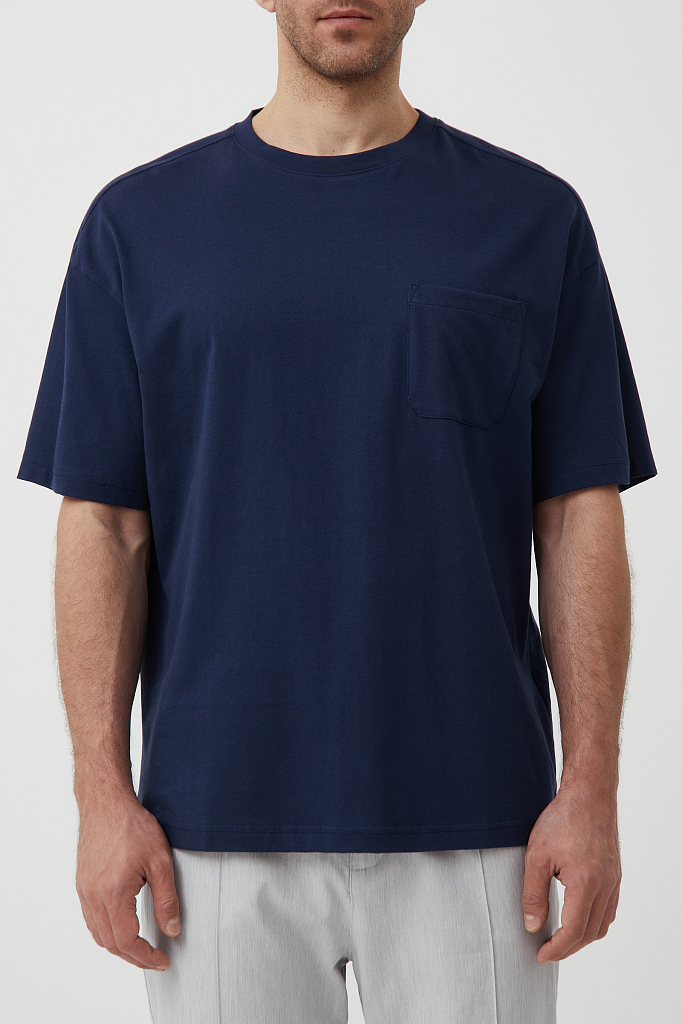 

Футболка мужская BAS-20020 Finn Flare синяя S