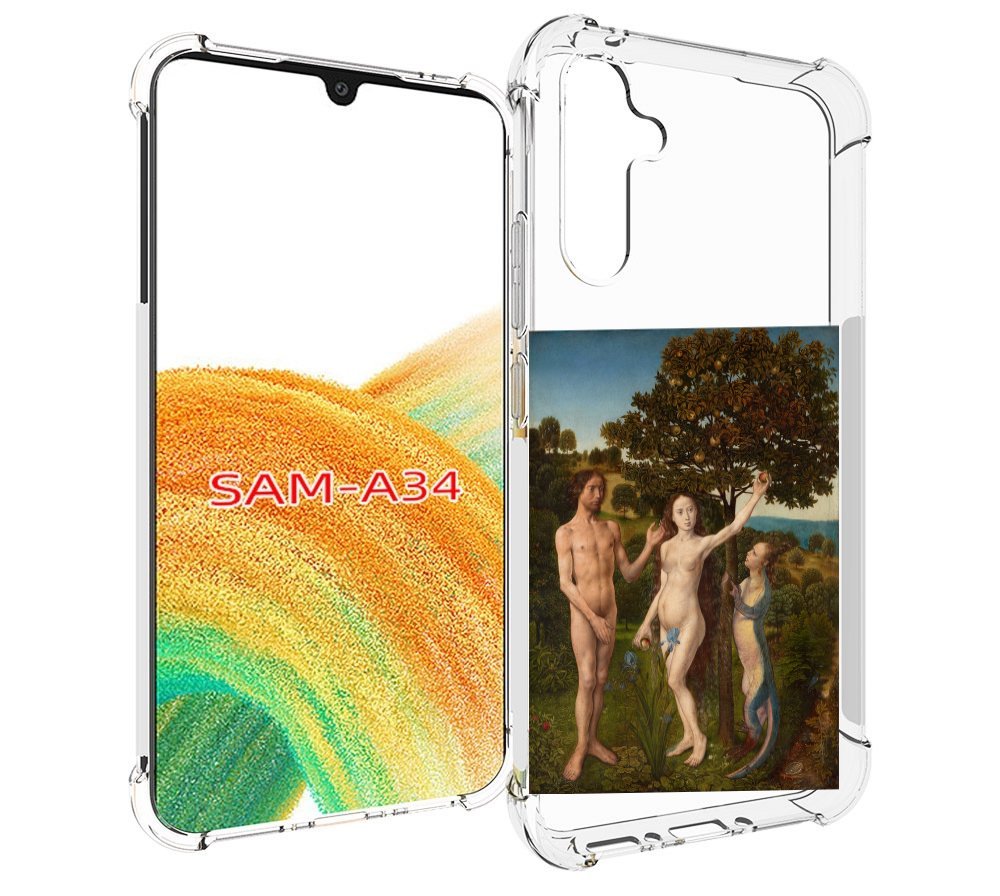 

Чехол MyPads грехопадение для Samsung Galaxy A34, Tocco