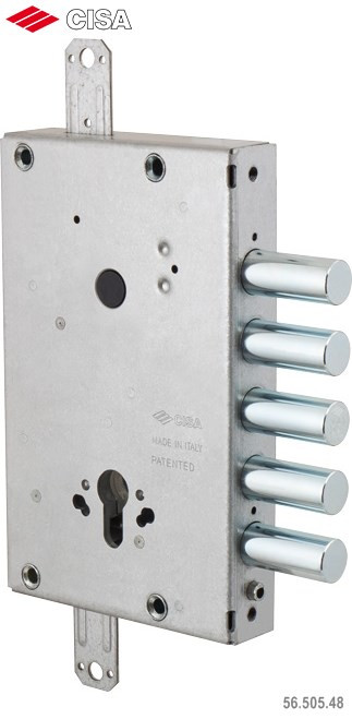 

Корпус врезного замка Cisa (Чиза) REVOLUTION PRO 56.505.48 (тех. упаковка)