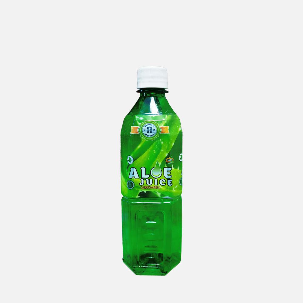 фото Напиток aloe vera juice негазированный, с мякотью алоэ, 525 мл lotte