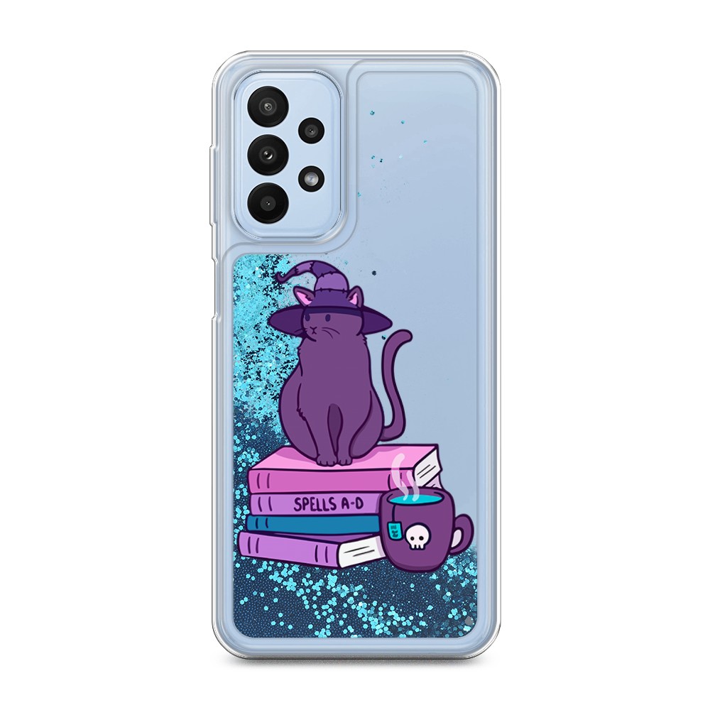 

Чехол Awog на Samsung Galaxy A23 "Magic Cat", Розовый;черный, 2105093-1
