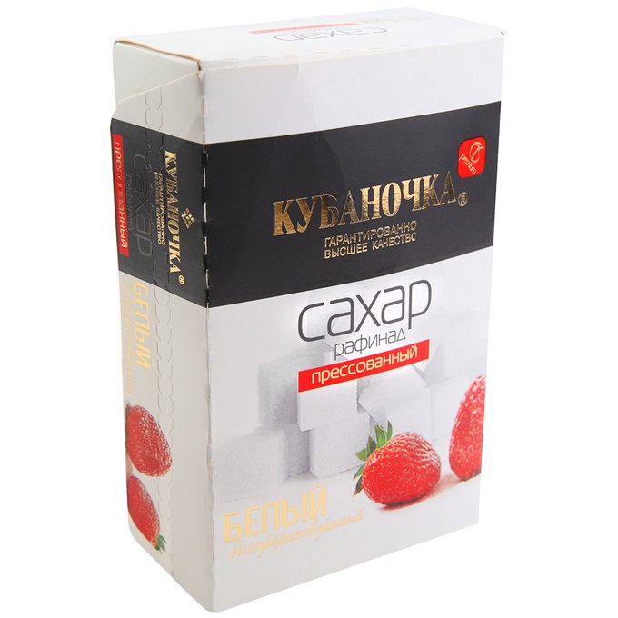 

Сахар Кубаночка рафинад, белый, 500 г