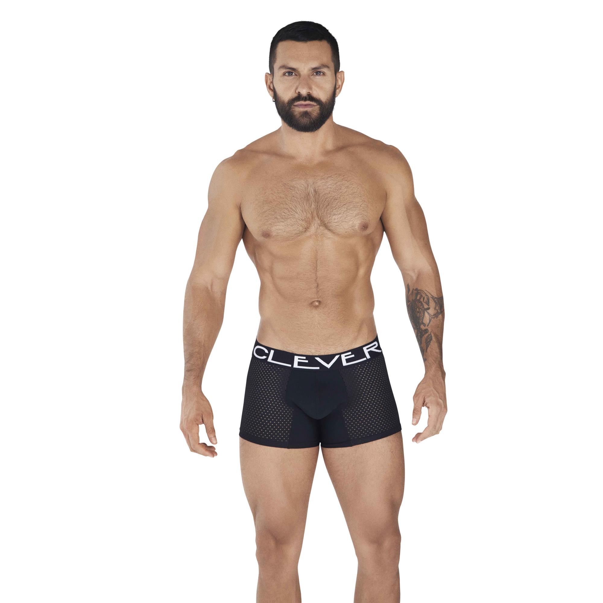 Трусы мужские Clever Masculine Underwear 0361 черные S