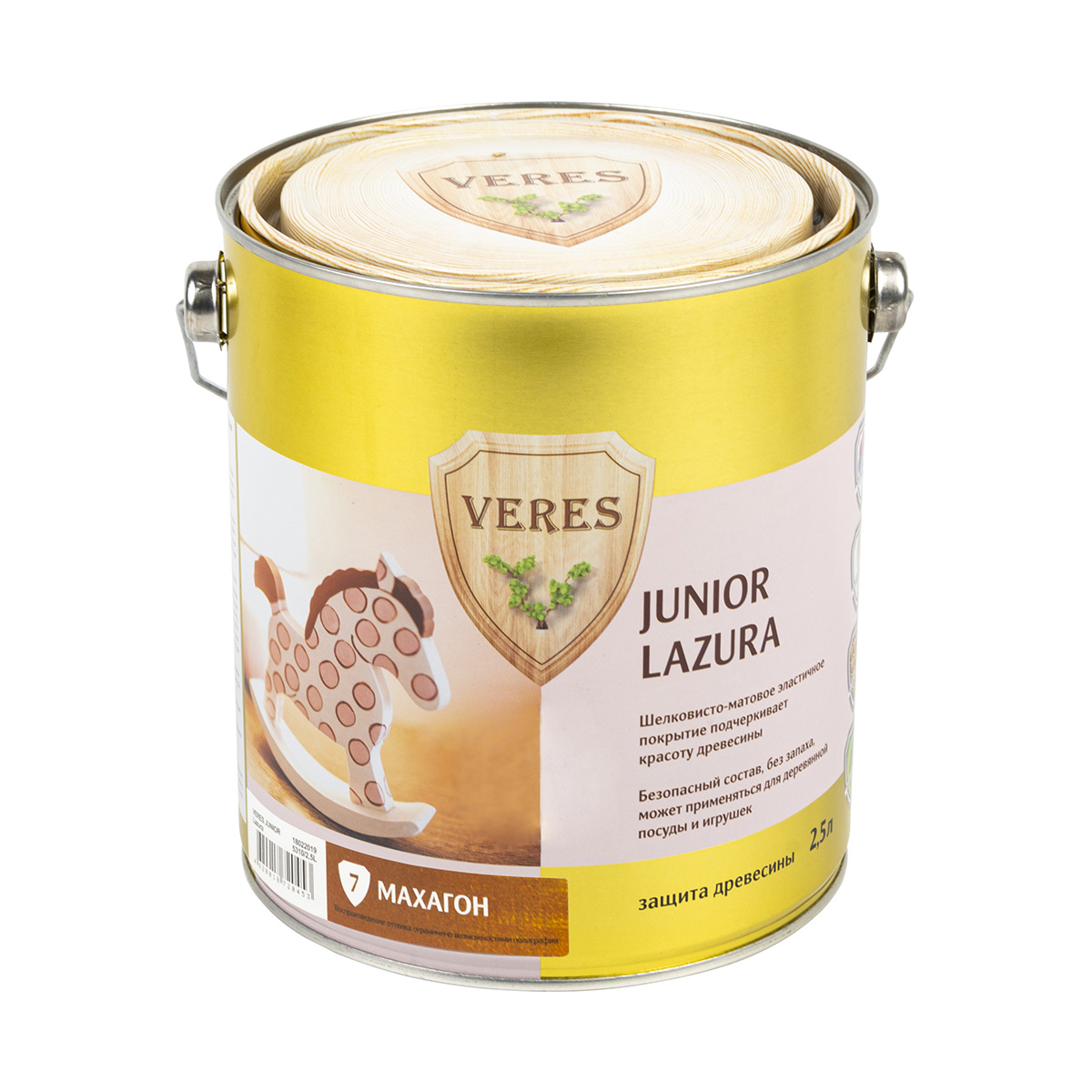 

Верес джуниор № 7 махагон 2,5 л VERES