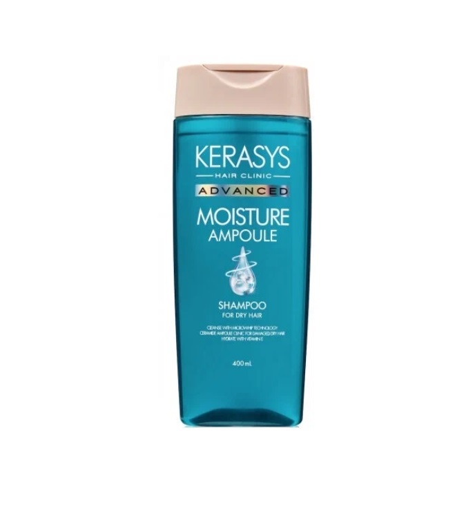 Шампунь Kerasys Advanced Moisture Ampoule Shampoo. 400мл