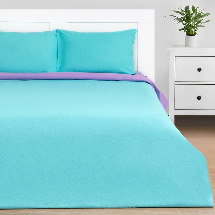 

Постельное белье Этель евро Sea breeze 200x215, 220x240, 50x70 2 шт., поплин