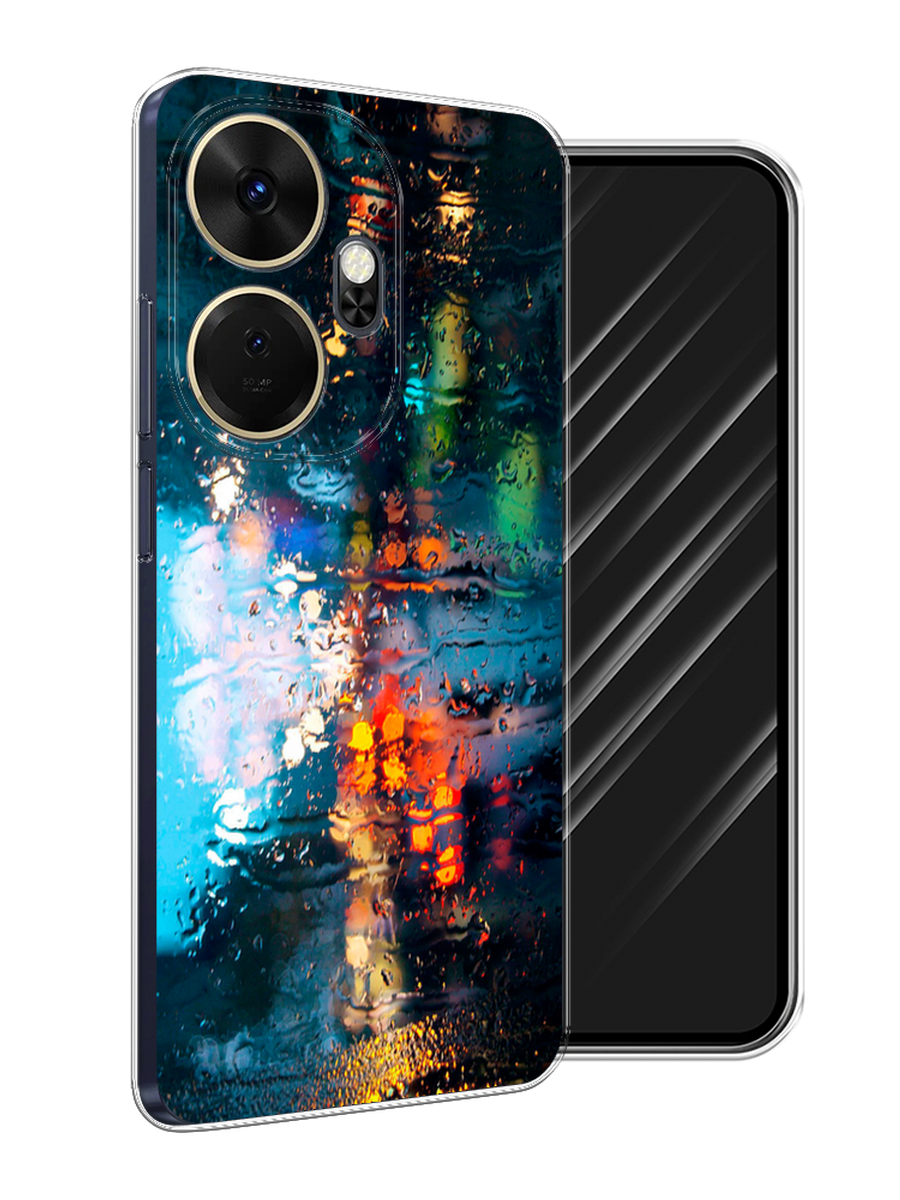 

Чехол Awog на Itel P55 Plus 4G "Абстракция 28", Бирюзовый, 3201950-1