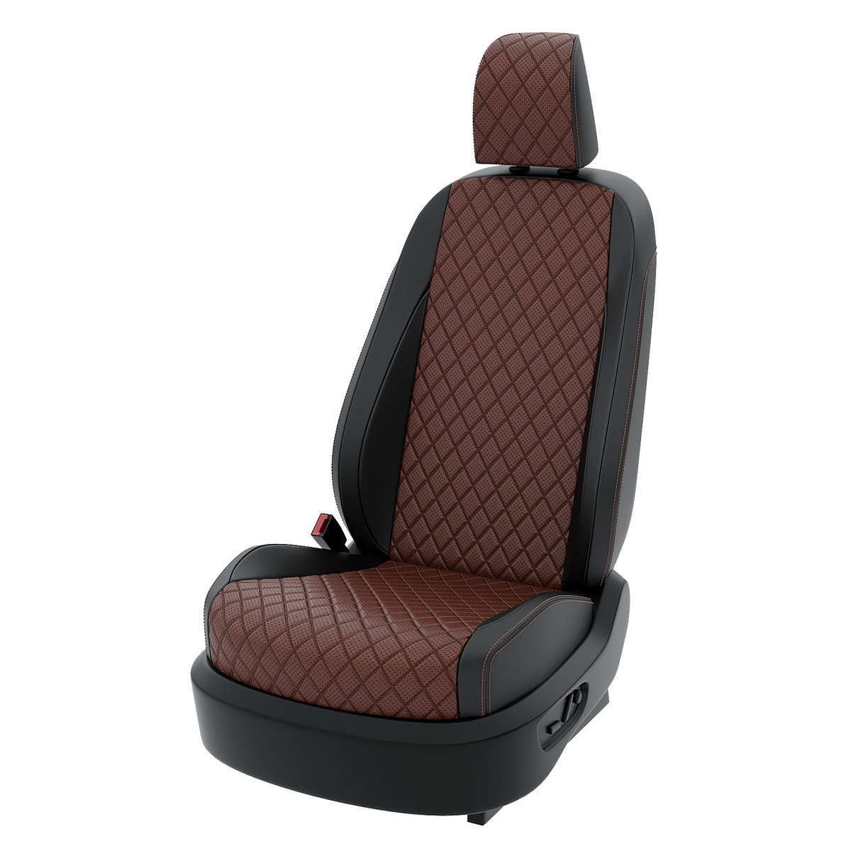 

Чехлы на сиденья Центр Авточехлов для BMW Х3 E83 CNTRA1059F-С2-615 Экокожа ромб, Коричневый;черный, CNTRA1059