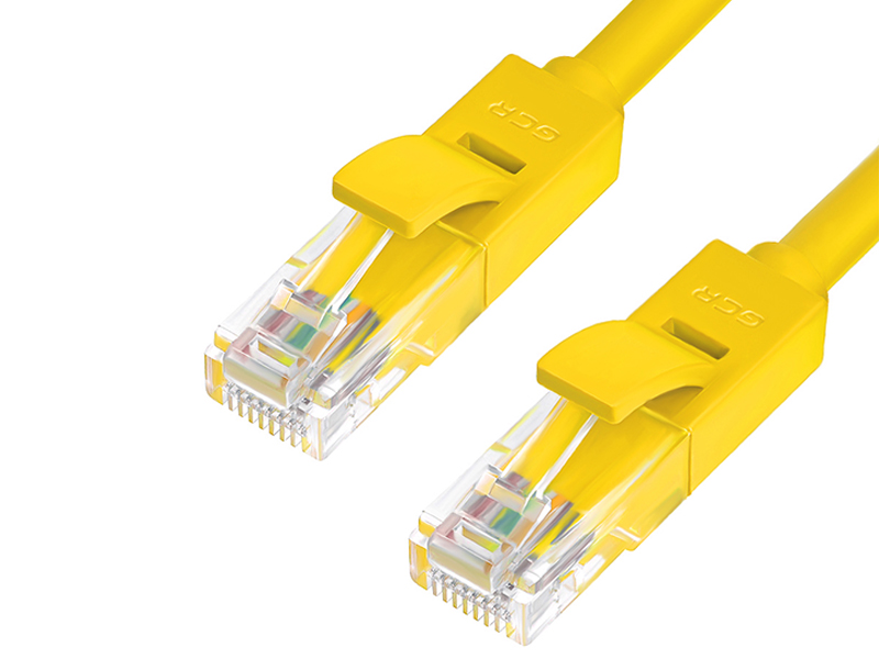 фото Кабель gcr rj45-rj45 m-m 1 м (utp 24awg cat.6 rj45 t568b)