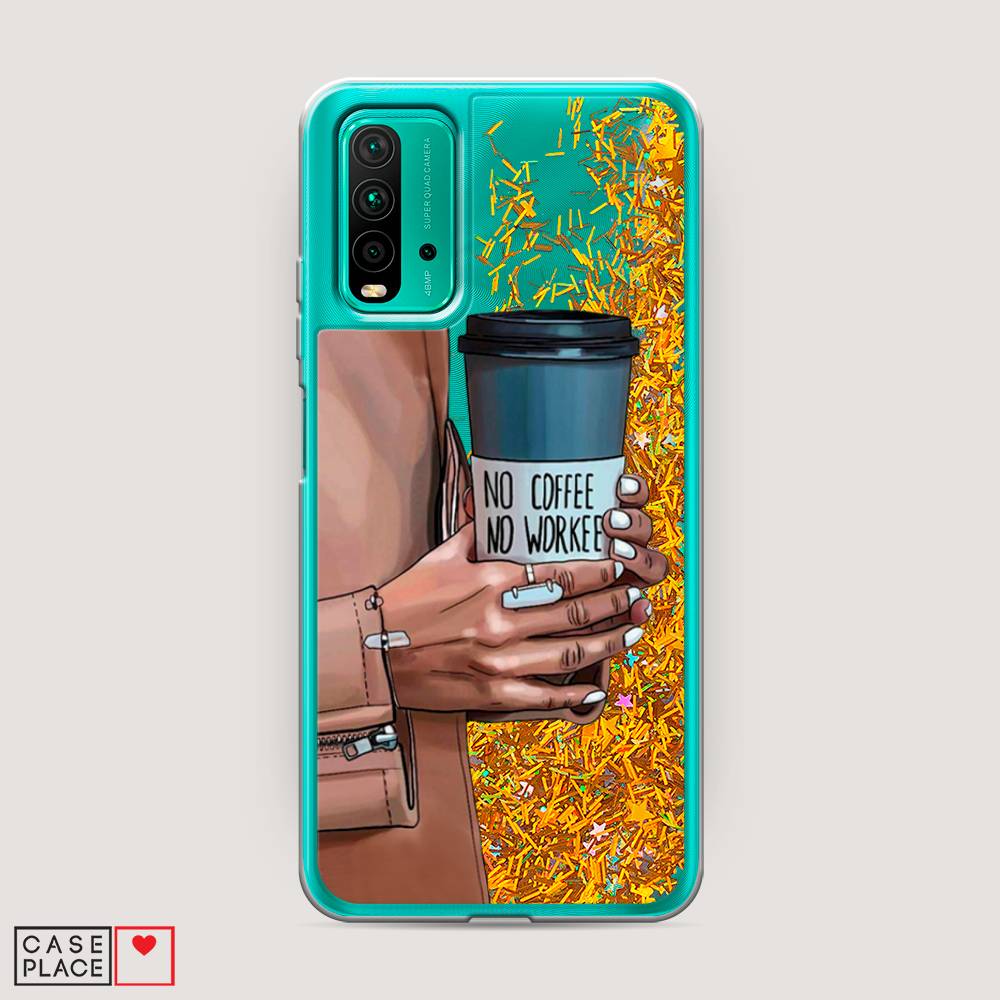 

Чехол Awog на Xiaomi Redmi 9T "No coffee", Разноцветный, 39890-1