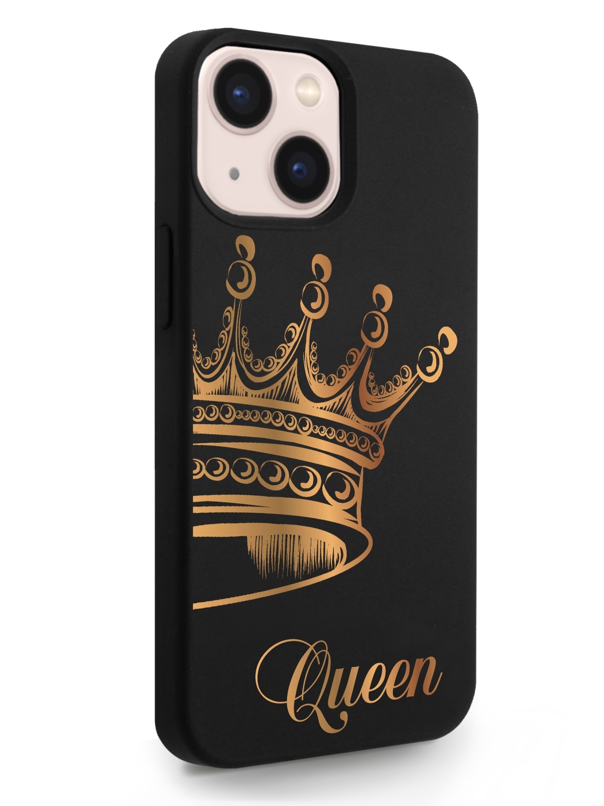 фото Чехол musthavecase для iphone 13 mini queen черный