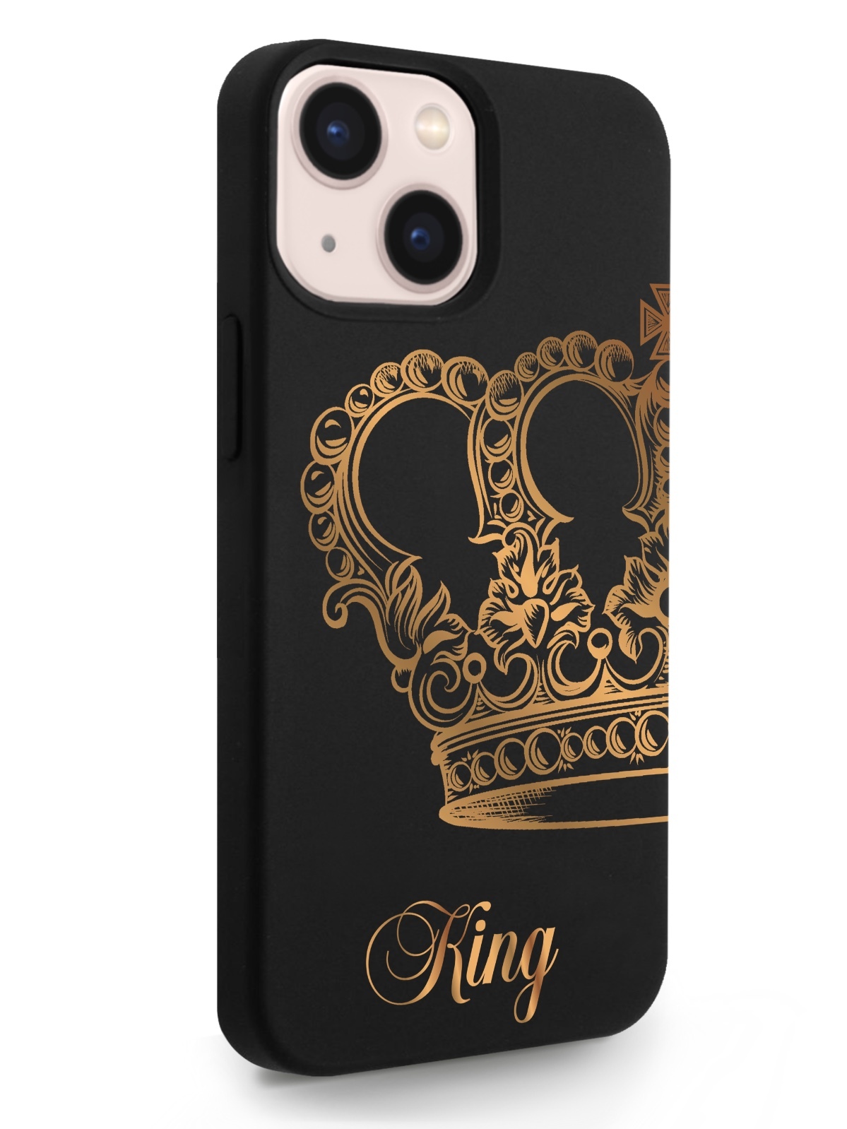 фото Чехол musthavecase для iphone 13 mini king черный