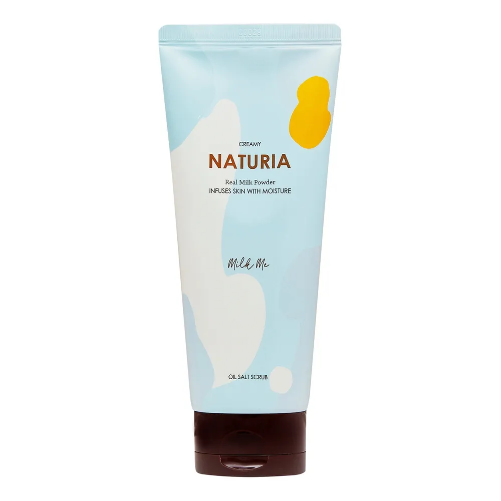 

NATURIA Скраб для тела МОЛОЧНЫЙ Creamy Oil Salt Scrub Milk Me, 250 гр, Гель для душа