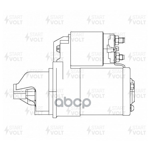 

Lst 2403_стартер! 12v 0.8kw 8t Suzuki Samurai/Sj/Vitara/X90 1.3/1.6i 87> STARTVOLT арт. LS, LST2403