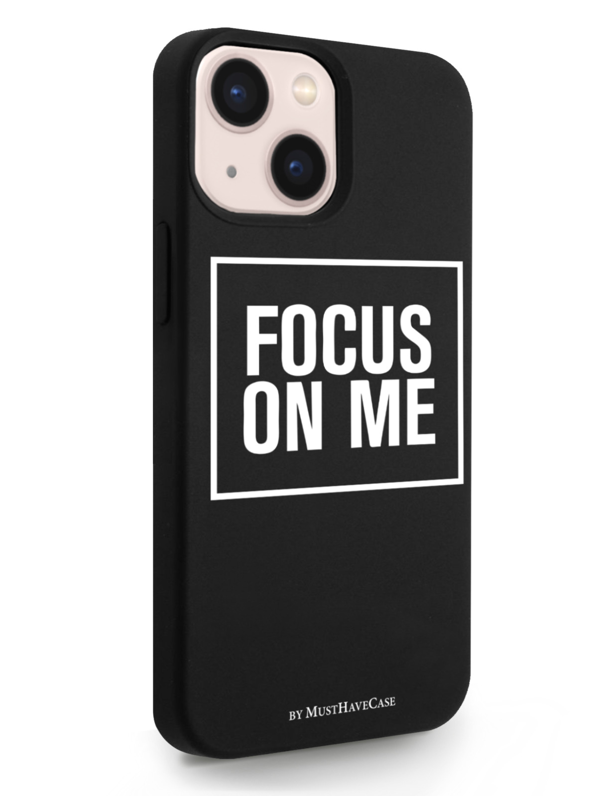 фото Чехол musthavecase для iphone 13 mini focus on me черный