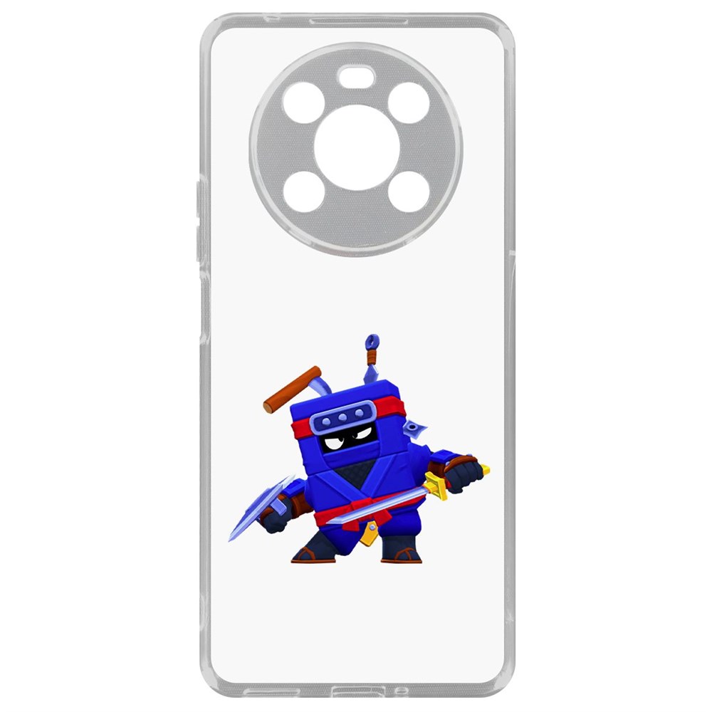 

Чехол Brawl Stars-Ниндзя Эш для Honor X9, Прозрачный
