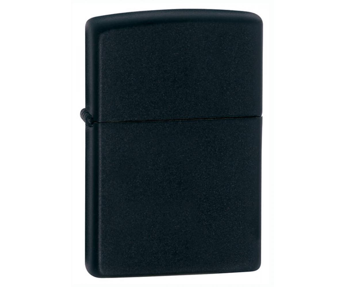 

Зажигалка бензиновая Zippo 218 Black Matte - черный, 218