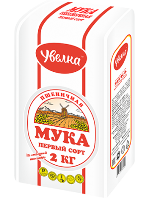 

Мука Увелка пшеничная 1 сорт 2 кг