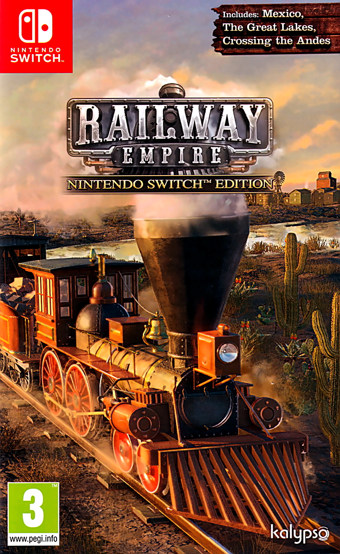 

Игра Railway Empire (Nintendo Switch, русские субтитры), Railway Empire