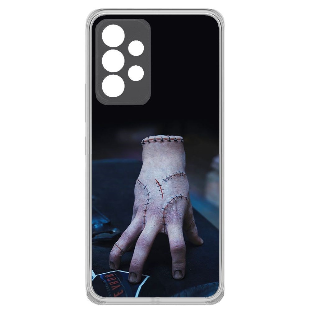 

Чехол Уэнсдей Аддамс - Вещь для Samsung Galaxy A33 5G (A336), Прозрачный