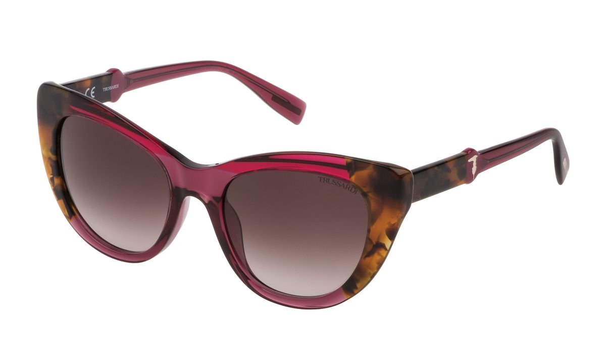 Солнцезащитные очки женские TRUSSARDI 294 AHL коричневый