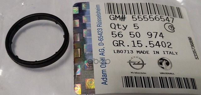 

Прокладка Трубки Маслоохладителя Gm 55556547 GENERAL MOTORS арт. 55556547