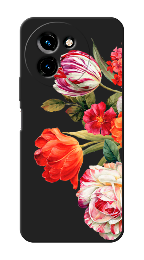 

Чехол Awog на Vivo T3x "Весенний букет", Красный;розовый;зеленый, 2610652-1