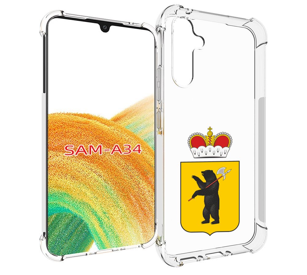 

Чехол MyPads герб-ярославская-область для Samsung Galaxy A34, Tocco