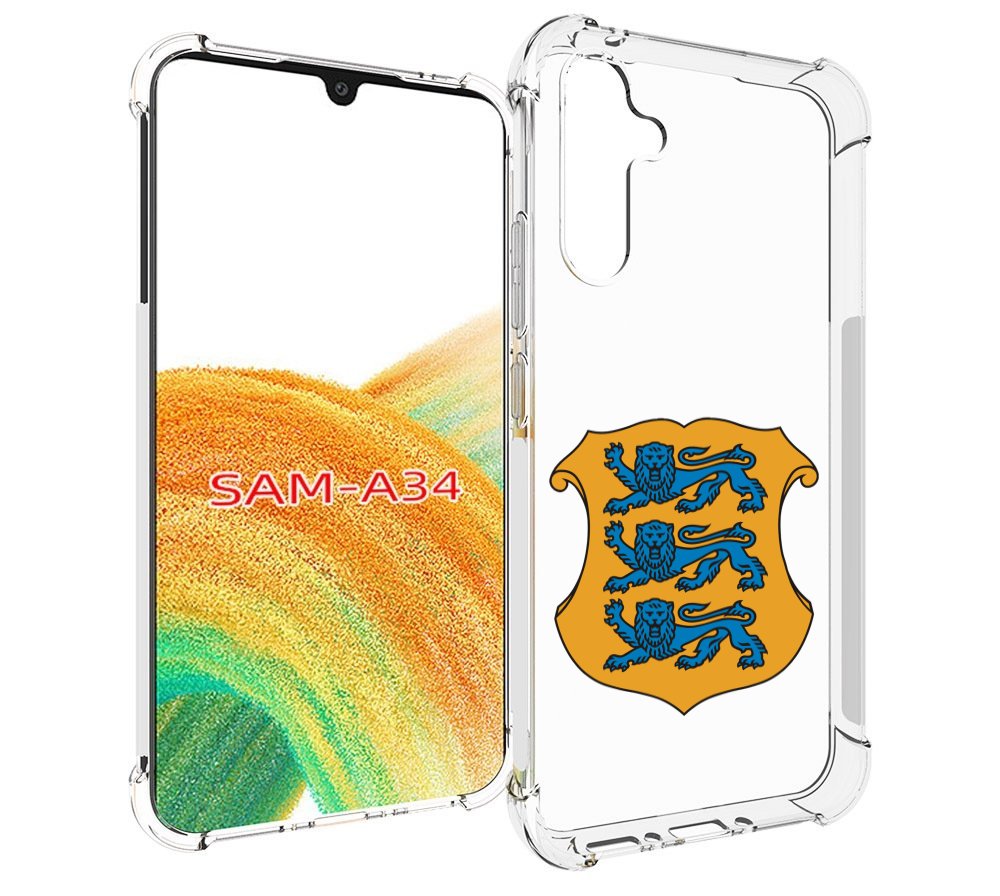 

Чехол MyPads герб-эстонии для Samsung Galaxy A34, Tocco