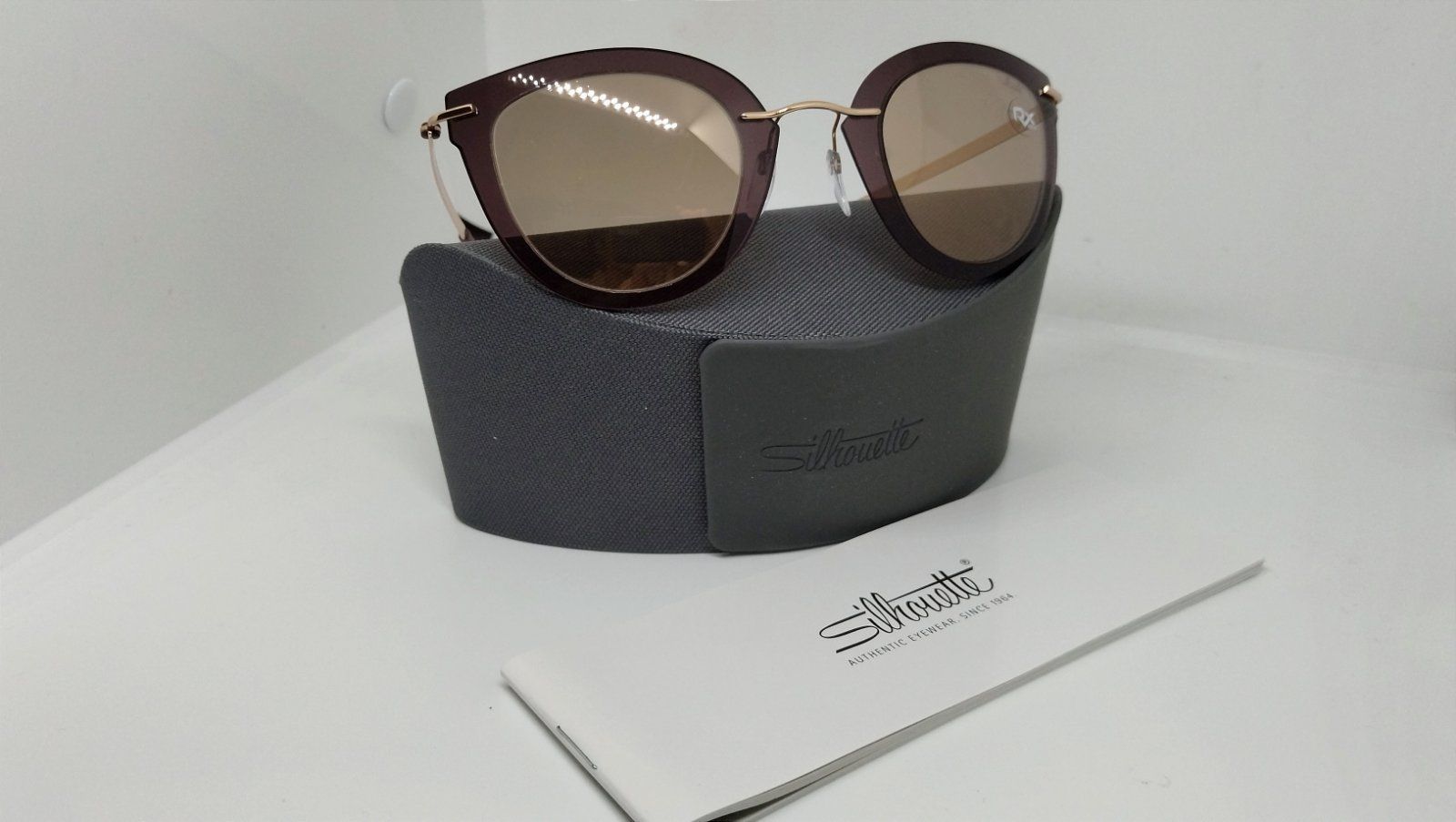 Солнцезащитные очки женские Silhouette 7 коричневые