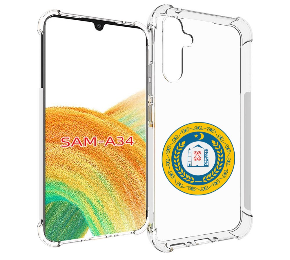 

Чехол MyPads герб-чечня для Samsung Galaxy A34, Tocco