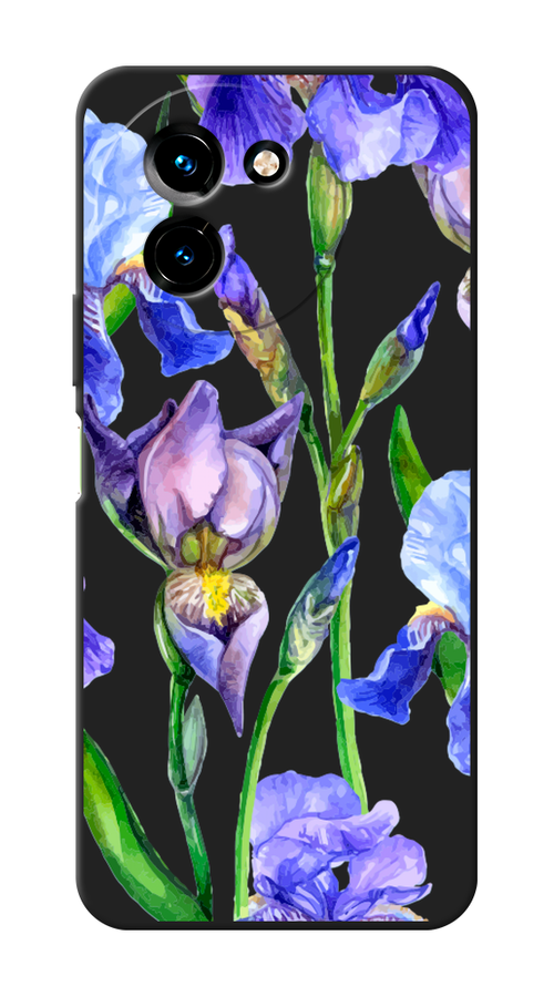 

Чехол Awog на Vivo T3x "Синие ирисы", Фиолетовый;голубой;зеленый, 2610652-1