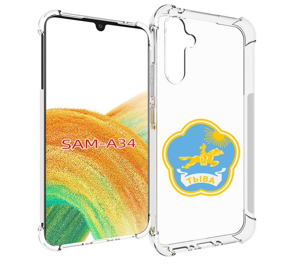 

Чехол MyPads герб-тыва-кызыл для Samsung Galaxy A34, Tocco