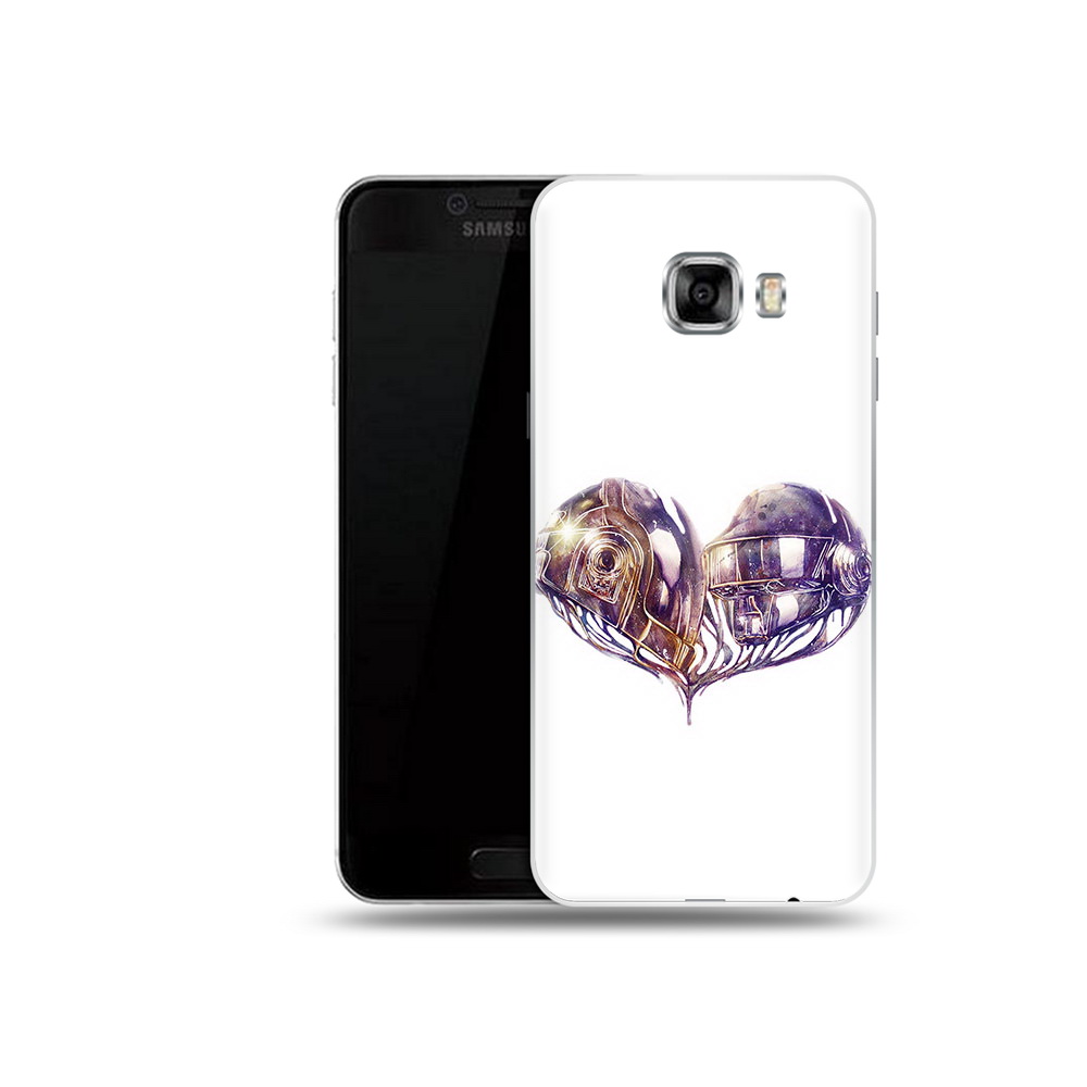 

Чехол MyPads Tocco для Samsung Galaxy C5 (2016) сердце абстракция, Прозрачный, Tocco