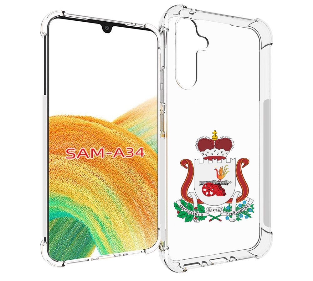 

Чехол MyPads герб-смоленской-области для Samsung Galaxy A34, Tocco
