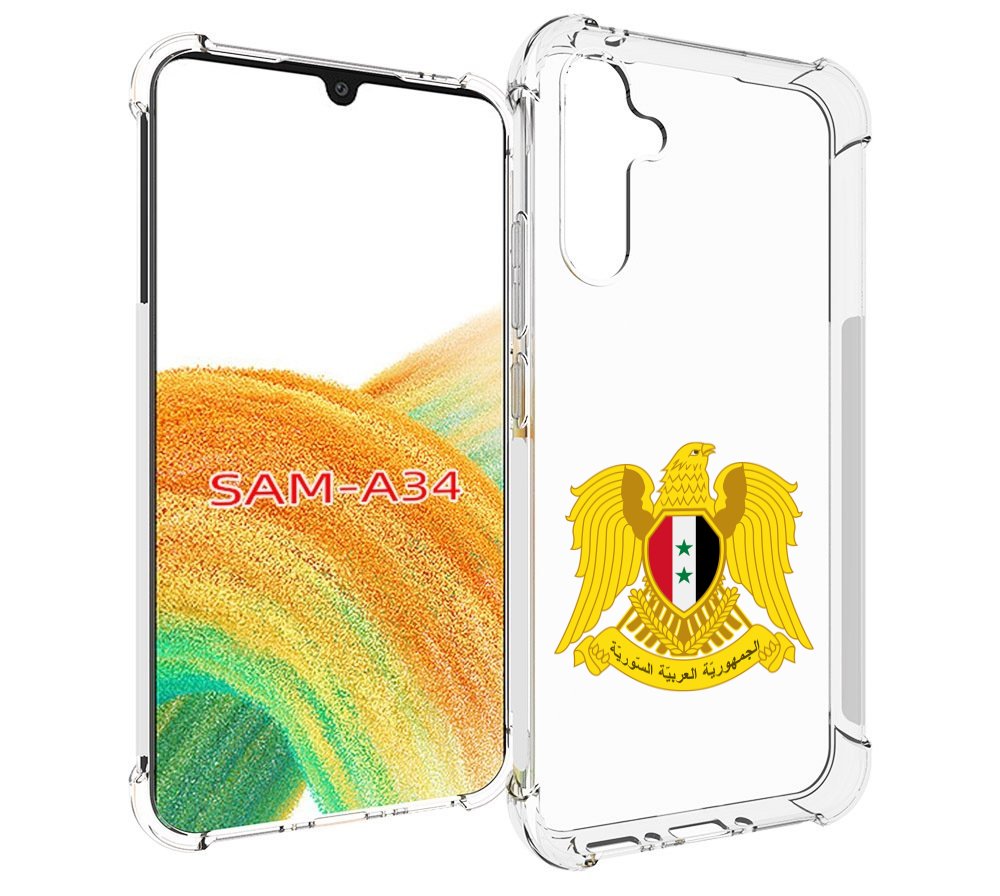 

Чехол MyPads герб-сирии для Samsung Galaxy A34, Tocco