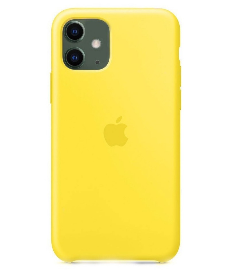 

Чехол Silicone Case для iPhone 11 Yellow (138), 11