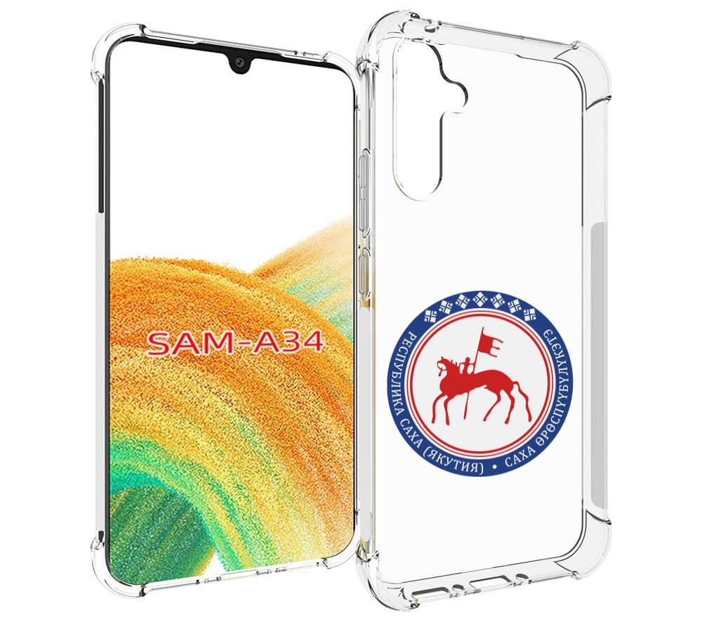 

Чехол MyPads герб-саха-якутия для Samsung Galaxy A34, Tocco