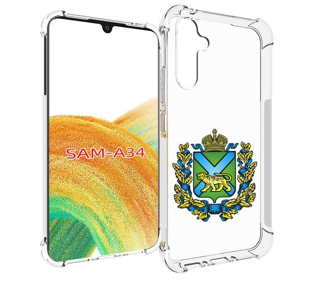 

Чехол MyPads герб-приморский-край для Samsung Galaxy A34, Tocco