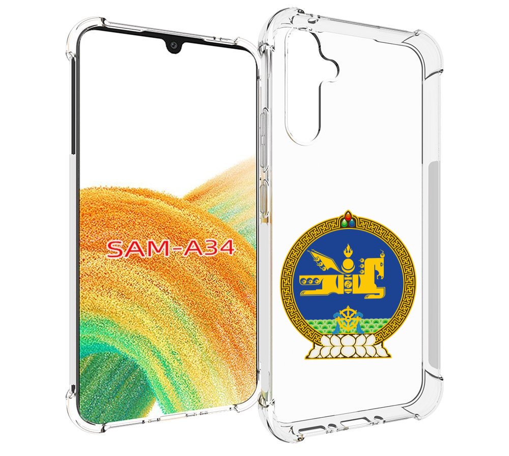 

Чехол MyPads герб-монголия для Samsung Galaxy A34, Tocco