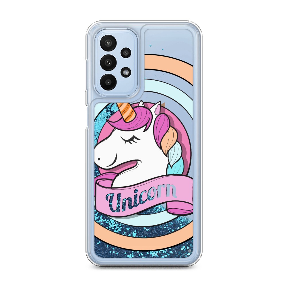 

Чехол Awog на Samsung Galaxy A23 "Unicorn зефирный", Розовый;белый;голубой, 2105093-1