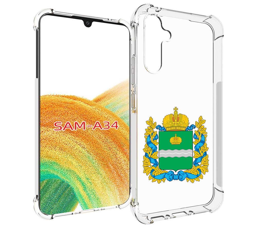 

Чехол MyPads герб-калужской-области для Samsung Galaxy A34, Tocco